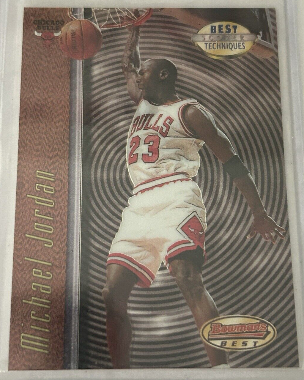 1997-98 Bowman's Best - Best Techniques #T2 Michael Jordan