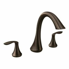 Moen T943ORB Oil-Rubbed Bronze 2-Handle Deck Mount Roman Tub Faucet