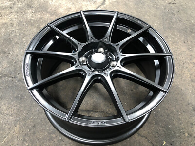 16x7J Advanti Storm S1 Wheel 4x100 | Matte Black | 5x Conical Seat