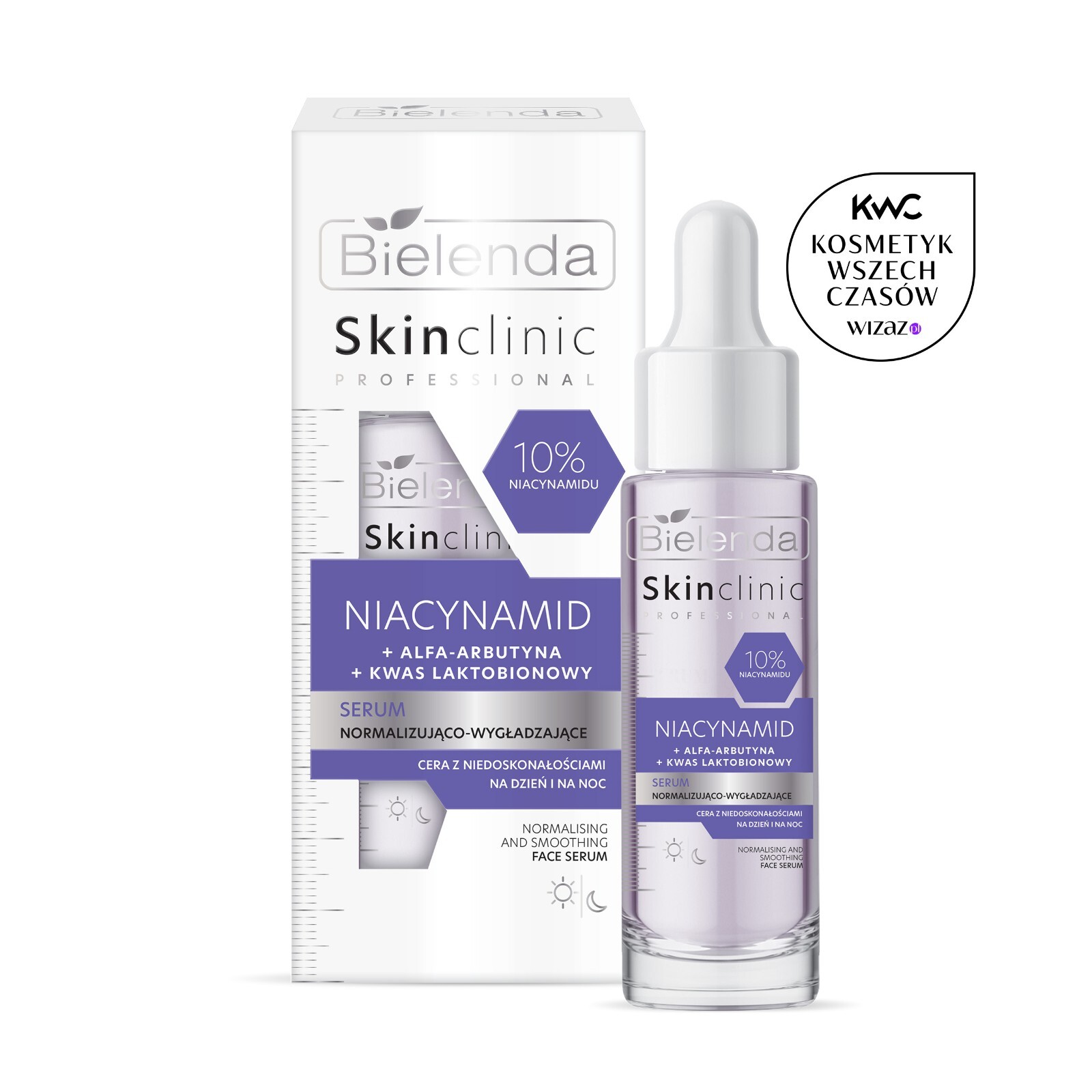 Bielenda 10% Niacinamide Normalising Smoothing Serum Imperfections Skin Clinic