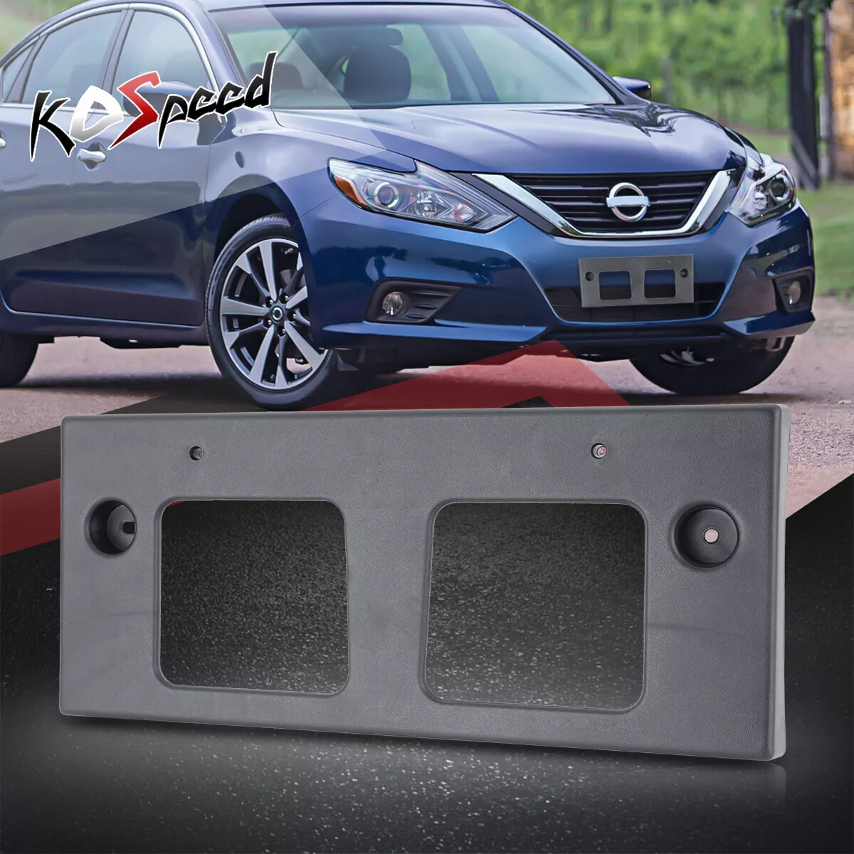 Nissan altima on sale license plate bracket