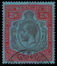 BERMUDA 95e (SG89k) - King George V 