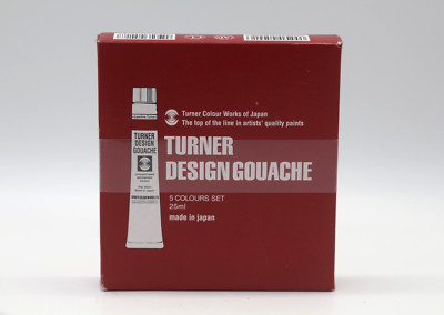 Turner Design Gouache Set 5 x 25ml