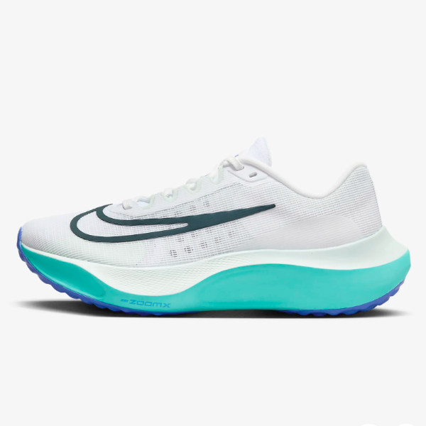 Дорожные кроссовки Nike Zoom Fly 5 Белый/Прозрачный нефрит (DM8968-302) Доставлены в кратчайшие сроки