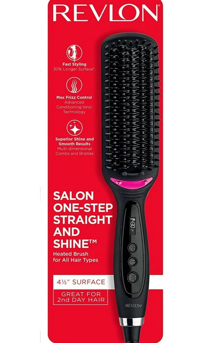 Revlon Hair Straightening Brush Black KSA Riyadh, Jeddah