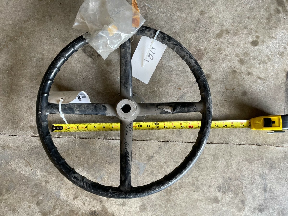 PEACOCK 542N4605 HAND WHEEL VALVE 18” DIAMETER ALUMINUM AND