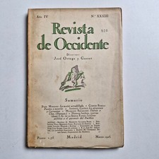 Revista de Occidente N° XXXIII - Guillermo de Torre sobre Jorge Luis Borges