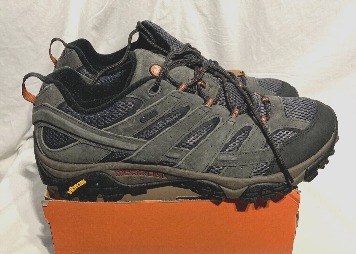 Merrell Moab WP SelectDry Vibram Suede Hiking Shoes J06029 Men's