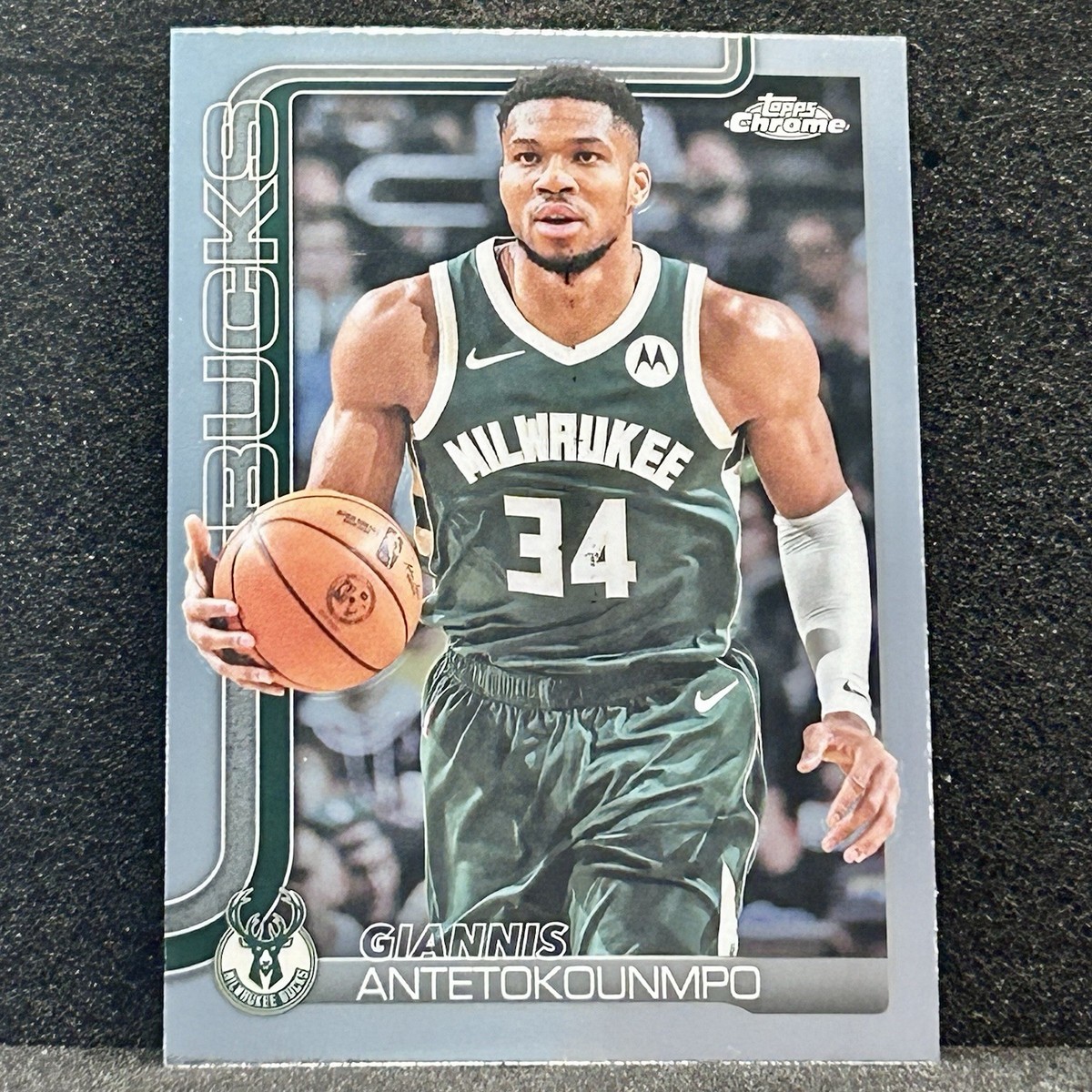 Giannis Antetokounmpo Chrome 2025-26 Topps Chrome #137 | eBay