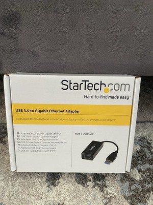 Startech USB 3.0 to Gigabit Ethernet Adapter