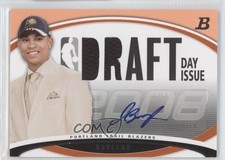 2008-09 Bowman Draft Picks & Stars Orange 12/25 Jerryd Bayless #DDIA-JB Auto 0f8