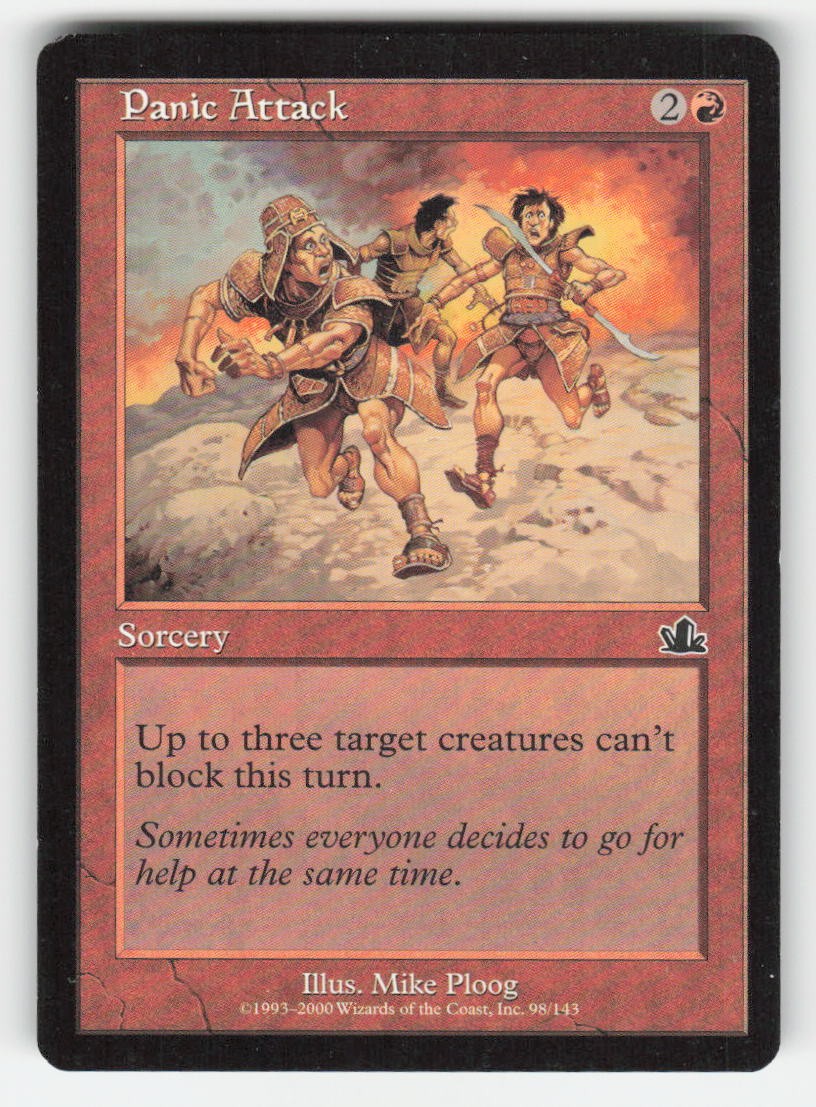 2000 Panic Attack Prophecy 98 MTG