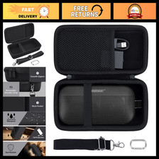 Hard Travel Case for Bluetooth Speaker, Carabiner, Hand Strap, Shoulder Strap, P