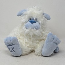Aurora World Yeti Plush White Shaggy Mythical Creature Stuffed Animal