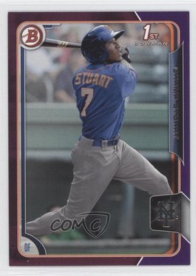 2015 Bowman Prospects Purple 73/250 Champ Stuart #BP59 1b0