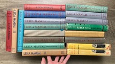 HUGE LOT Leica Manual and Data Book 1930s-1960s by Morgan  Lester HARD COVERS