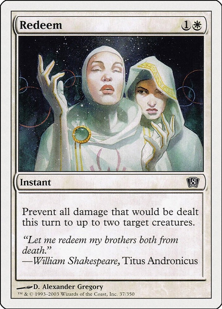 Redeem - 8th Edition 8ED - 37 - LP - MTG