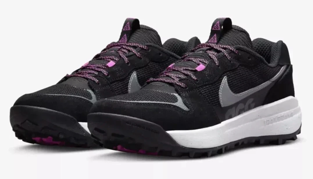 Nike ACG Lowcate Black Grey Hyper Violet for Sale  display picture 2