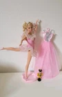 🎀 Vtg 1966 Ballerina Barbie Doll Blonde Hair Pink Tutu Fashion Accessories