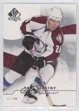 2008-09 SP Authentic Paul Stastny #24 0a4