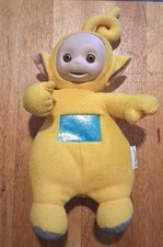 1998 Teletubbies Ragdoll Talking Yellow Laa Laa Plush Doll 17 " Works