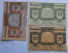 LOWER  AUSTRIA - GEMEINDE FERSCHNITZ - FULL SET - AU/UNC - JPR 1989