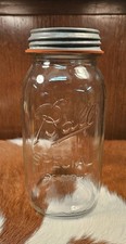 Vintage Ball Special Wide Mouth Jar 1/2 Gallon w/Ball Zinc Lid