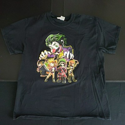 Mario Bros. x Suicide Squad Mashup T-Shirt Large 1Up Box Exclusive July 2016
