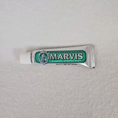 Marvis Classic Strong Mint Toothpaste 10 ml .5 fl oz Travel Size NEW 