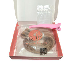 Tape in Human Hair Extensions Blonde Highlights 20" 20pcs 50g Straight 16/22