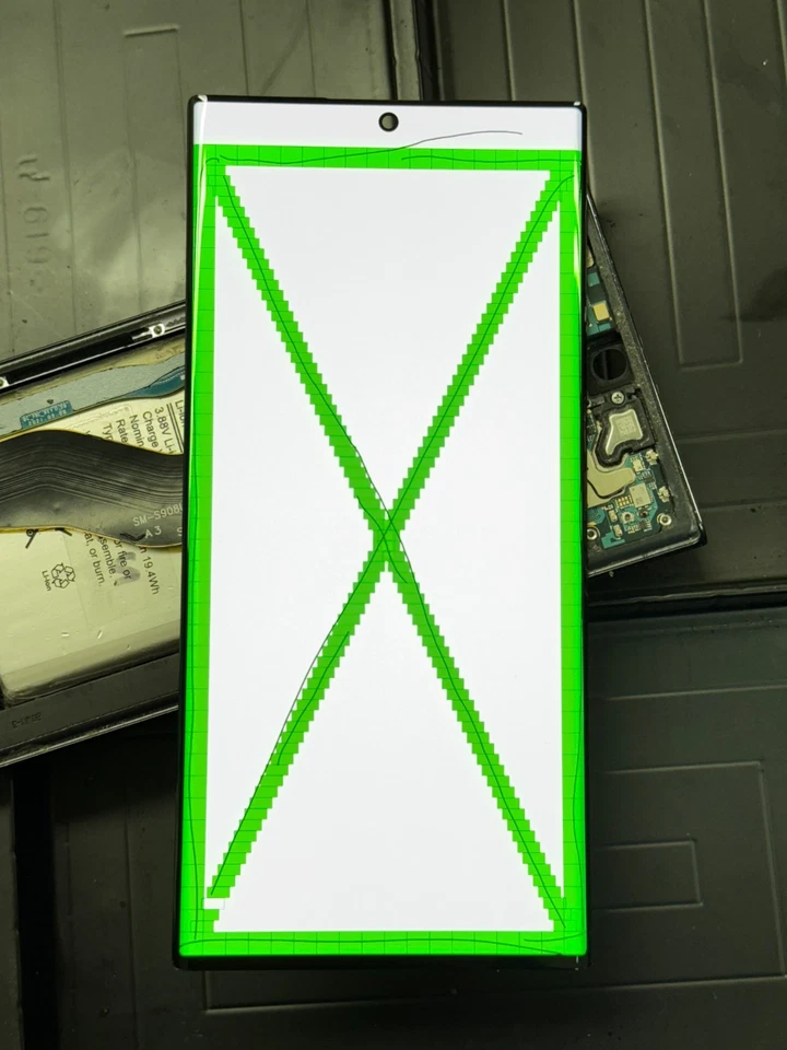 Substituição de tela ultra LCD original do fabricante Samsung Galaxy S22 - Imagem 2 de 4