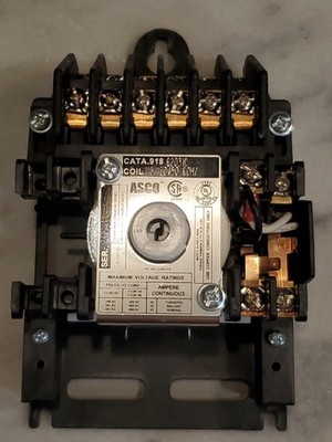 ASCO 918 62031C Lighting Contactor  6 poles