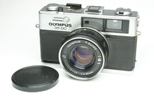 Meter Works Excellent  Light Seal New Olympus 35 DC Film Camera From Japan
