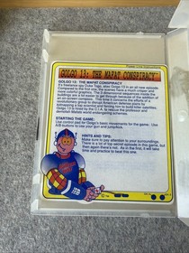 Mafat Conspiracy (NES, 1990) - Game Cartridge & Plastic Case - T&W