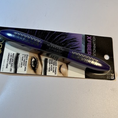 L'Oreal Voluminous X Fiber Mascara 215 Blackest Black Waterproof VHTF Retired