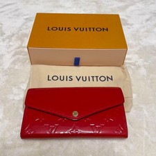 Louis Vuitton Monogram Sarah Vernis Cherry Long Wallet w/ Dust Bag