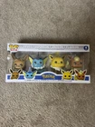 Funko POP! Pokemon Eevee Vaporeon Jolteon Flareon Eeveelutions 4 Pack 2022 - NEW