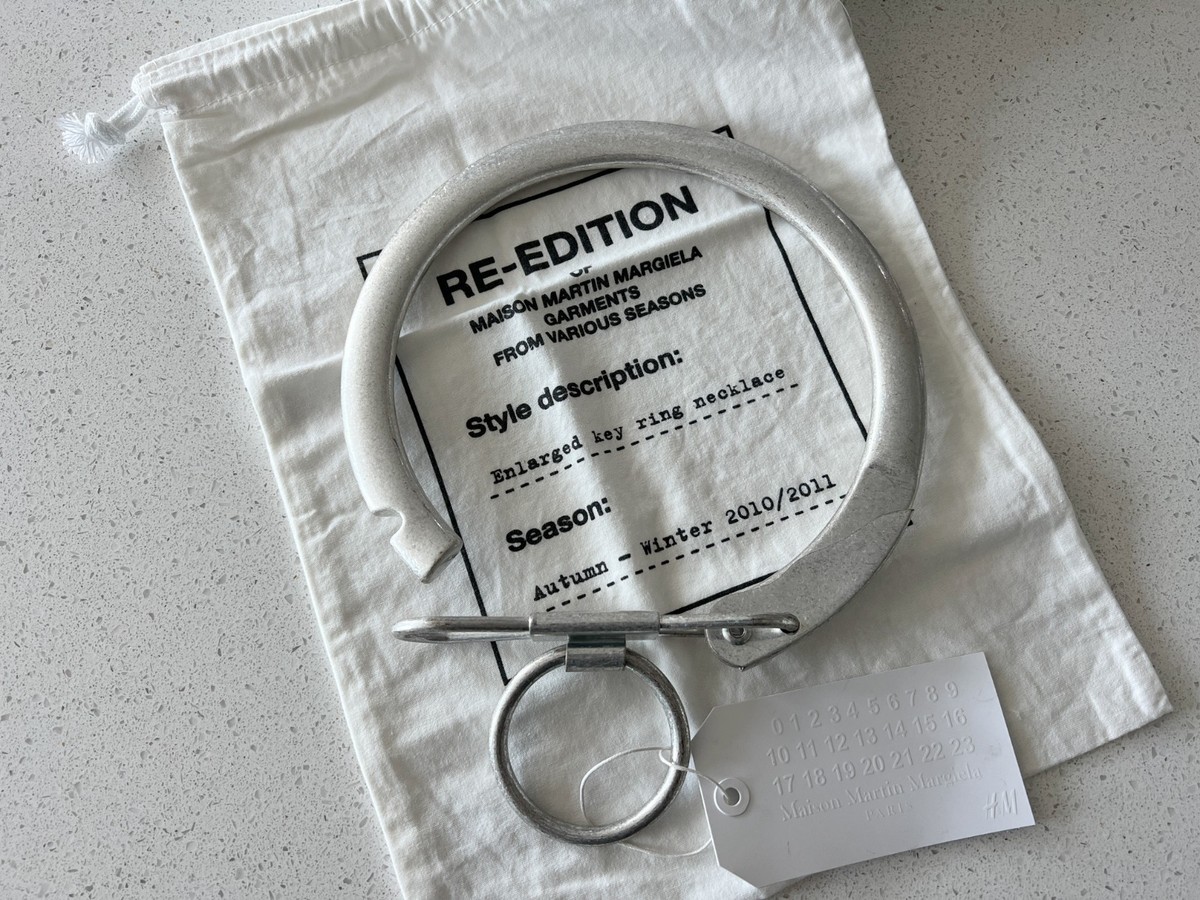 Maison Martin Margiela for H&M Oversized Key Ring Necklace RARE | eBay