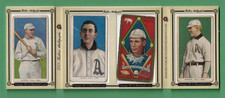 2021 HA TRIPLE FOLDER PHILADELPHIA ATHLETICS T205 T206 ORIGINAL BENDER HARTSEL