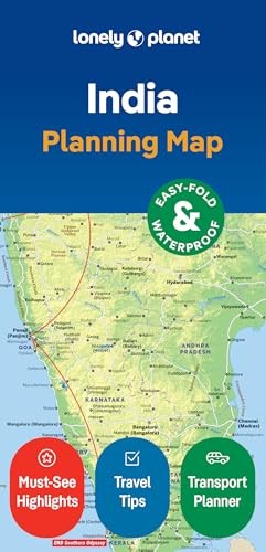 India Planning Map Lonely Planet - Image 4