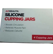Silicone Cupping Jars Relieve Muscle Pain Boosts Circulation Reduces  Cellulite