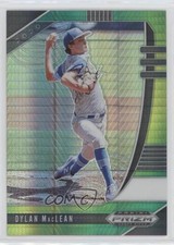 2020 Panini Prizm Draft Picks Green & Yellow Hyper Dylan MacLean #PDP115 1s8