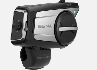 Sena 50C Motorcycle Communication and 4K Camera System by Harman Kardon