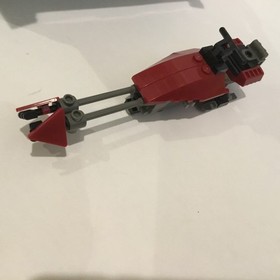 LEGO Star Wars 4482 AT-TE Walker 2003 Used, ONLY 1 Mini figure, w/ Speeder Bike