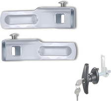 2pcs Truck Cap Locking T-handle Cam T Handle Locks Cam For Truck Topper Camper