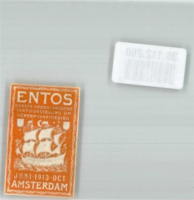 38112260 - Amsterdam Ausstellung Entos Vignette 1913
