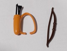 PLAYMOBIL BOGEN MIT LACHEN UND PFEILEN MITTELALTERLICHER BOGENSCHÜTZE INDIANE...