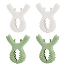 4Pcs Pot Spoon Rest Holder Spatula Rack Silicone Crab Pot Lid Support Fixed A