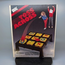 Ideal Games Toss Across Indoor/Outdoor Game NOS 1986 VINTAGE COMPLETE w/6 BAGS