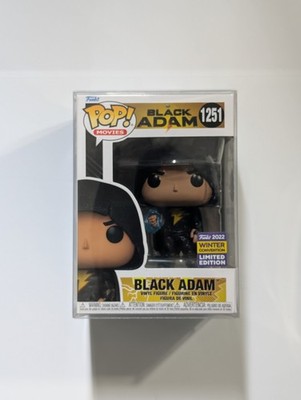 Funko Pop DC Universe Black Adam Winter Convention Amazon CCXP w/ Protector 
